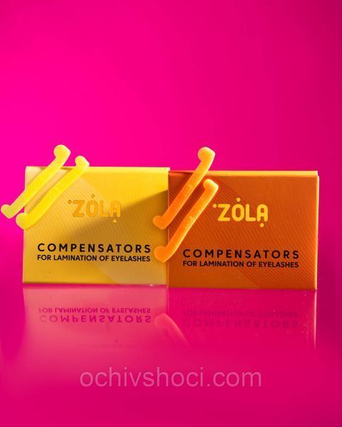 ZOLA Компенсатори для ламінування вій (Помаранчеві) 2534699518 фото