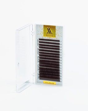 Вії Alias Dark Chocolate мікс вигин Д 2863986900 фото