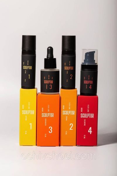 Складник для ламінування брів SCULPTOR FLEXI LINE BROW CALMING №4 Заспокійлива сироватка Глибоке відновлення, 15мл. 2757594692 фото