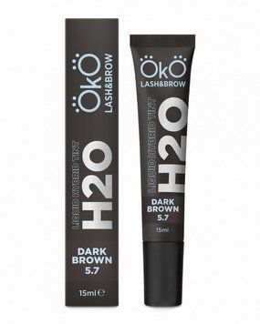 OKO Фарба Liquid Hybrid Tint H20 Dark Brown 5.7 15 мл 2545071381 фото