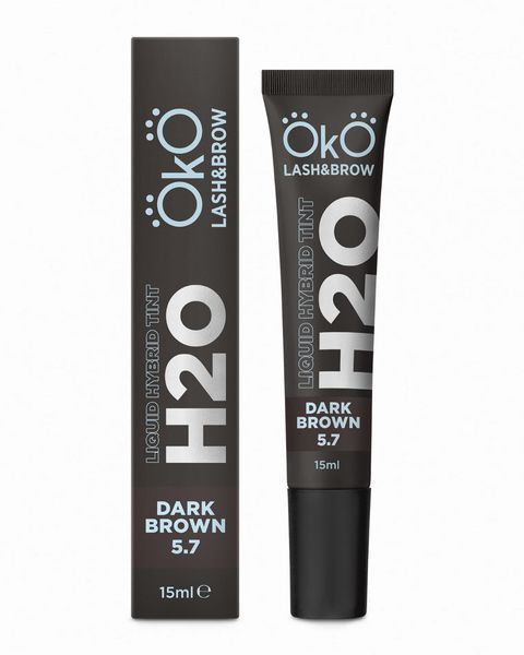 OKO Фарба Liquid Hybrid Tint H20 Dark Brown 5.7 15 мл 2545071381 фото OKO Фарба Liquid Hybrid Tint H20 Dark Brown 5.7 15 мл 2545071381 фото