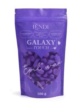 Віск для депіляції Lendi Galaxy Touch в гранулах 100 г фіолетовий 22422 фото