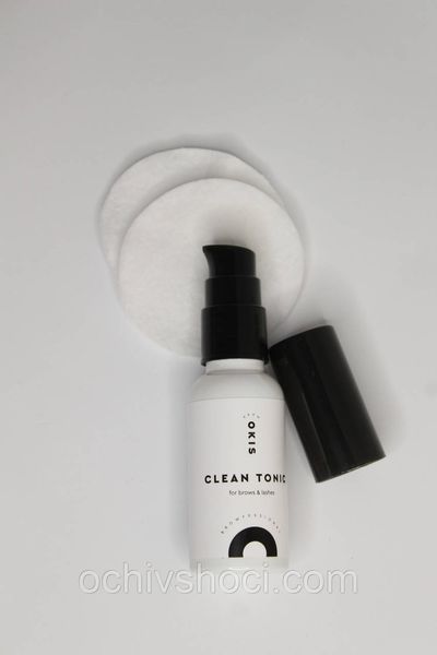 Тонік OKIS BROW Clean Tonic 30 мл. для очищення брів та вій OS 2527236146 фото