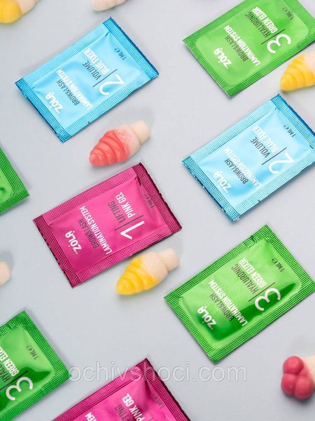 ZOLA Набір для ламінування Color Lab в саше 3 х 1 мл 2530352099 фото