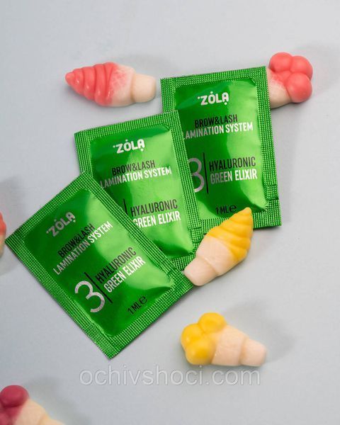 ZOLA Набір для ламінування Color Lab в саше 3 х 1 мл 2530352099 фото