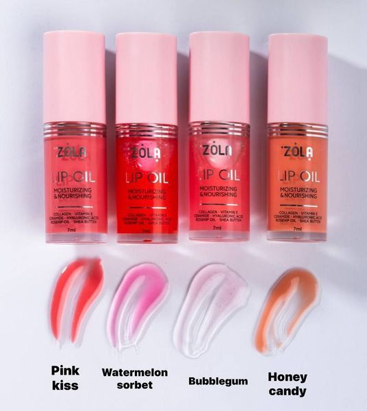 ZOLA Олія для губ BUBBLEGUM 22543 фото