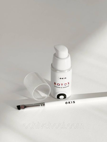 Саше OKIS BROW&nbsp;BOTOX Vitamin & Keratin 1 мл, ботокс ОКІС&nbsp;для брів та вій 2527264544 фото