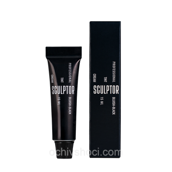 Фарба для вій EYELASH TINT Bluish-Black 15мл., фарбування брів та вій 2756642178 фото