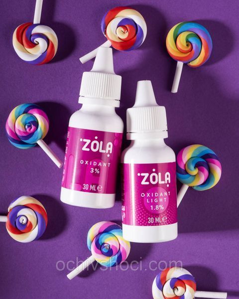 ZOLA Окислювач 1,8% 30мл., Оксидант, Окислювач для фарби Зола 2540548023 фото