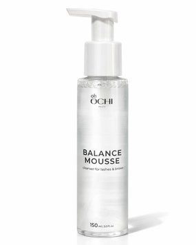 Пінка-мус Oh OCHI для очищення вій та брів BALANCE MOUSSE 150 ml 22397 фото