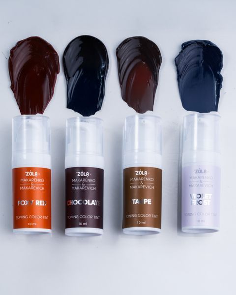 Тонуюча фарба Toning Color Tint Chocolate ZOLA x Makarenko x Makarevich 10ml 22398 фото