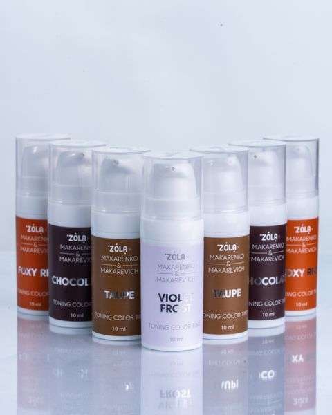 Тонуюча фарба Toning Color Tint Chocolate ZOLA x Makarenko x Makarevich 10ml 22398 фото