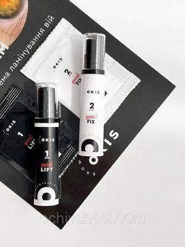 Засіб для ламінування брів і вій 1 Lift Quick OKIS BROW LAMI 10 ml у вакуумних баночках, Україна OS 2528213162 фото